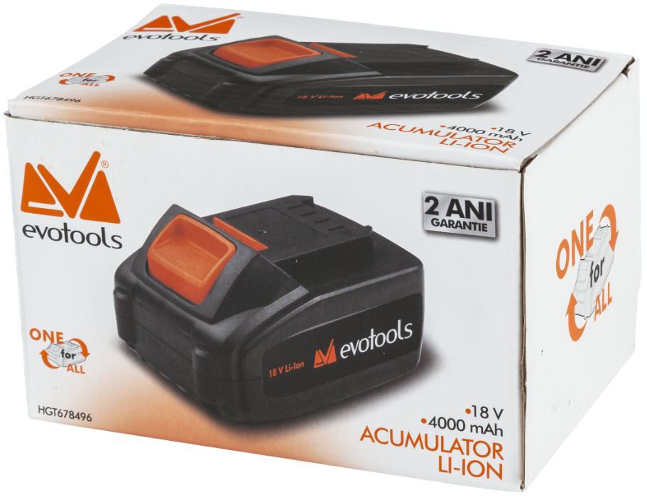 Acumulator Li-lON MAX ONE EPTO 20V, EvoTools A:4000